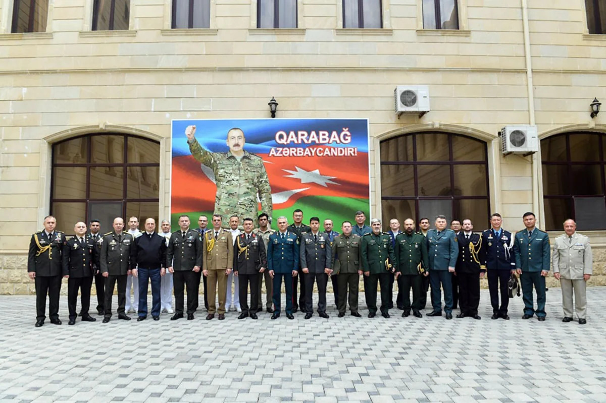 
Военные атташе посетили Государственную пограничную службу