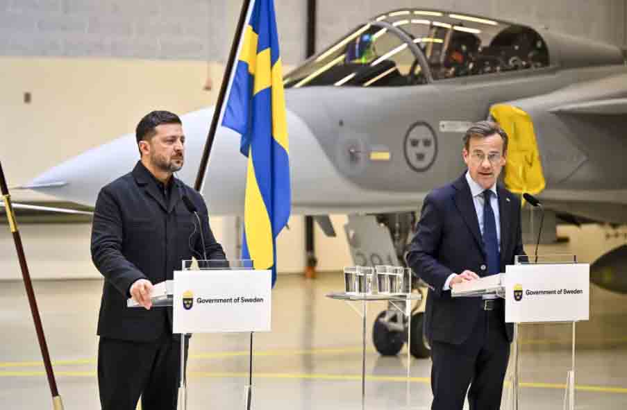 Украина закупит у Швеции 150 истребителей Gripen
