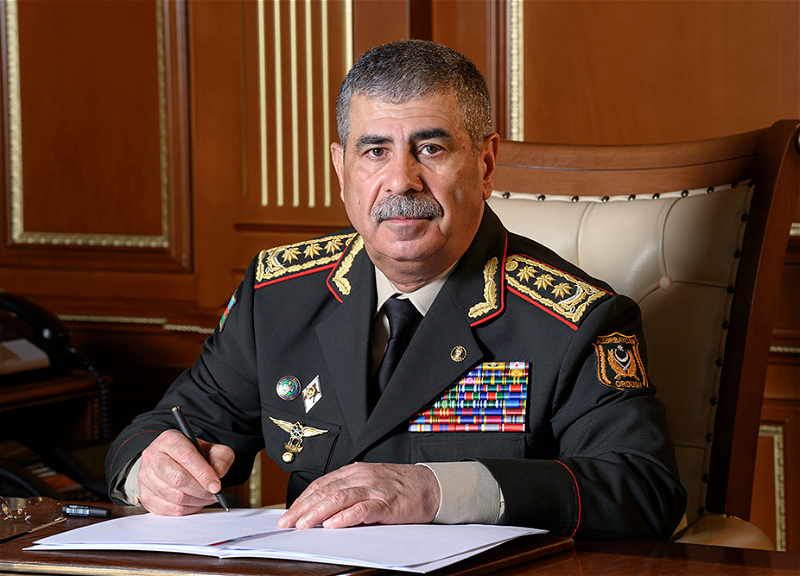 Закир Гасанов поздравил личный состав Азербайджанской Армии с Днем независимости