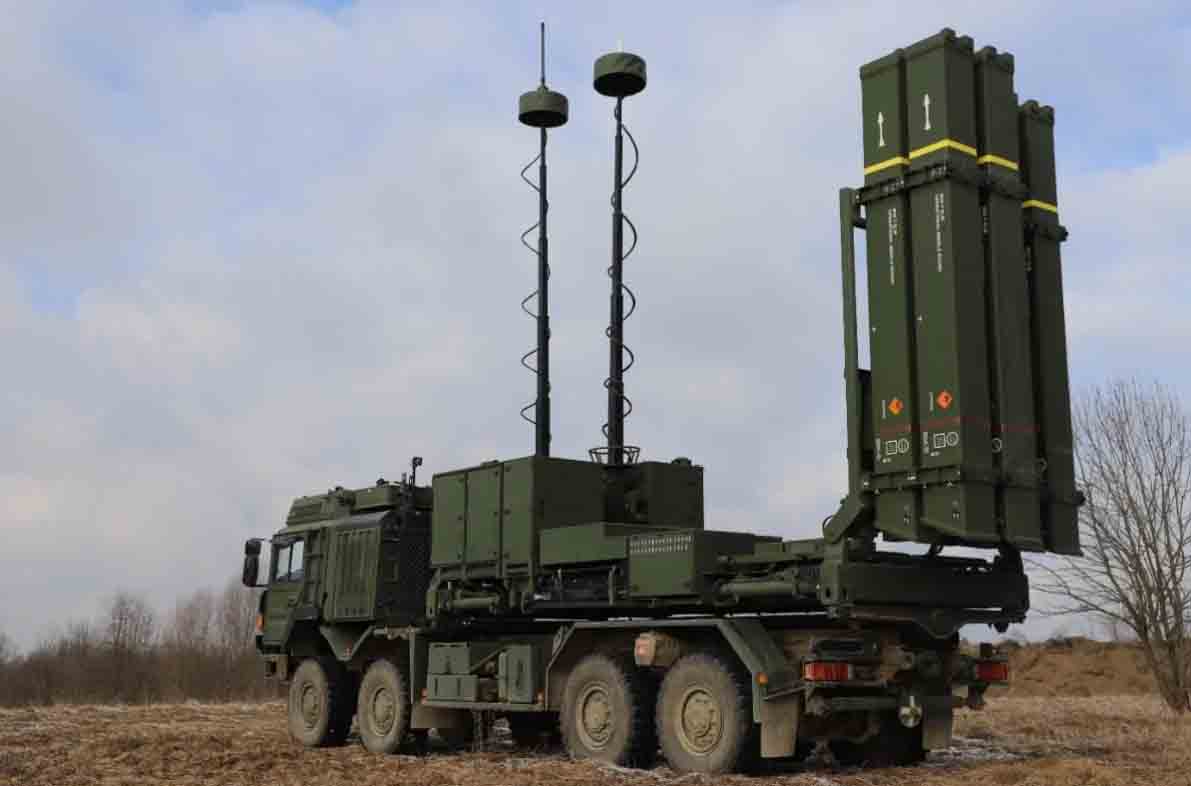 Зеленский: Украина получила новую пусковую установку IRIS-T от Германии