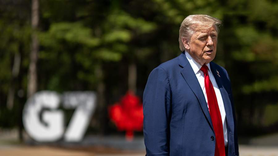 Трамп подтвердил посещение саммита G7 во Франции