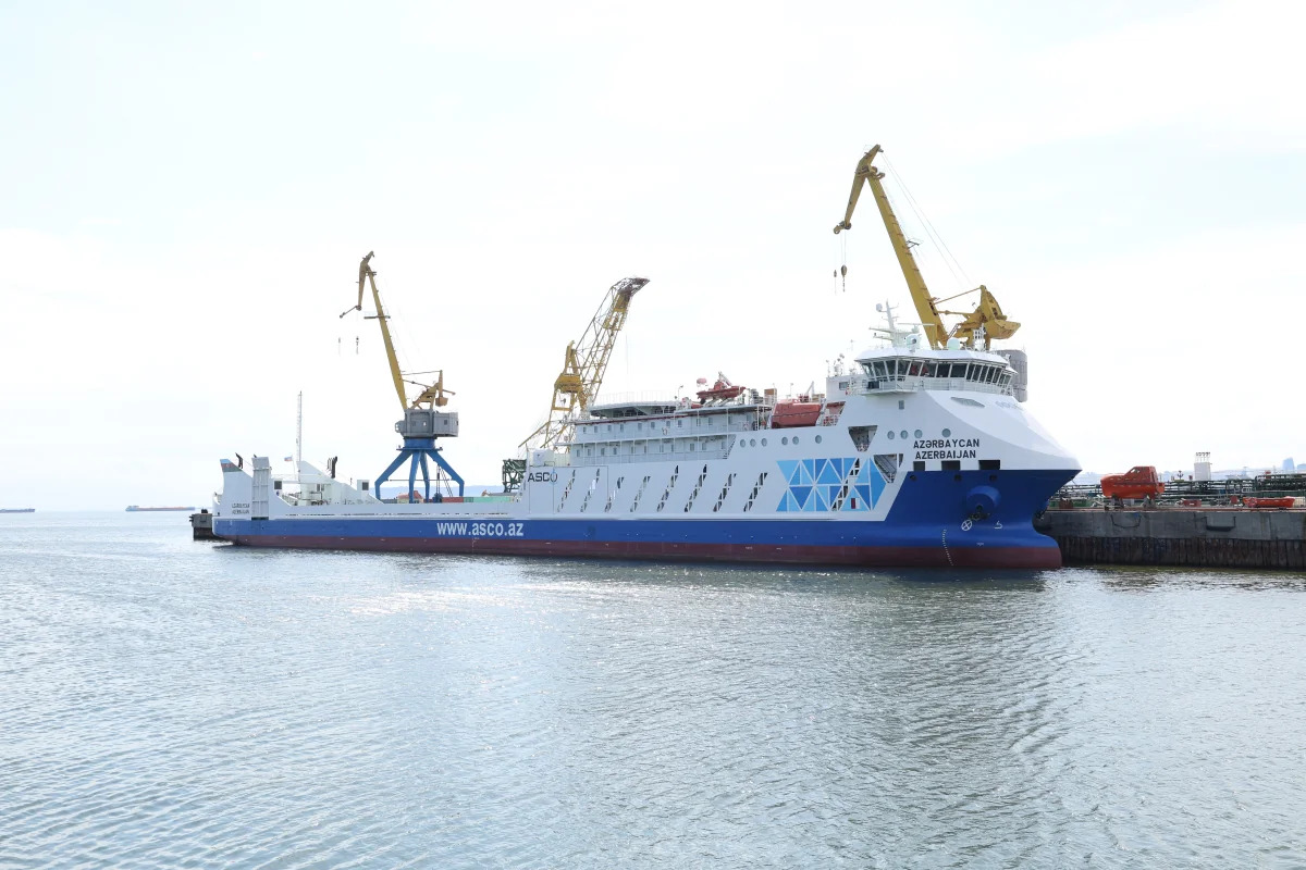 Паром типа RoPax &laquo;Азербайджан&raquo; введен в эксплуатацию после капремонта


