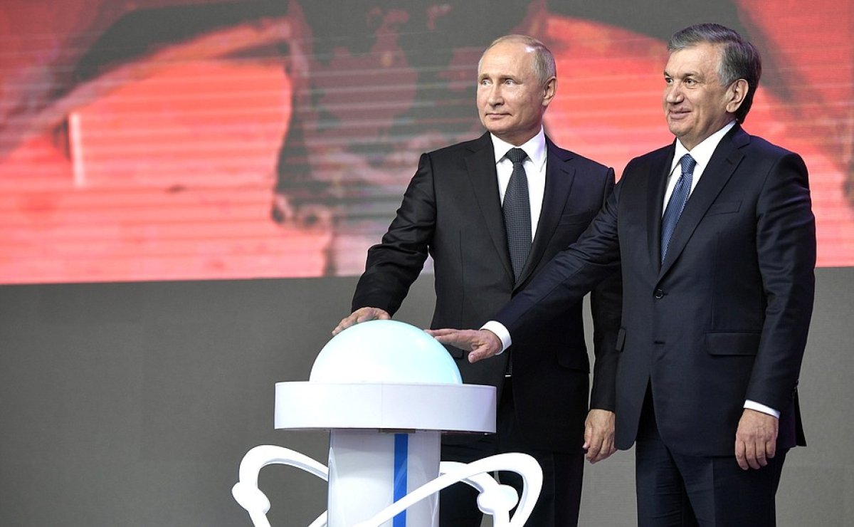 Путин и Мирзиёев дали старт строительству АЭС в Узбекистане