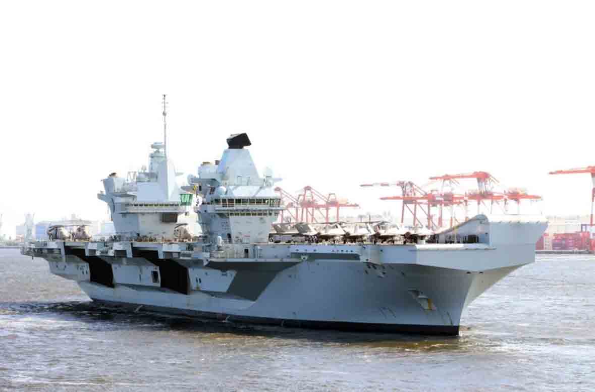Британский авианосец HMS Prince of Wales сломался во время учений НАТО