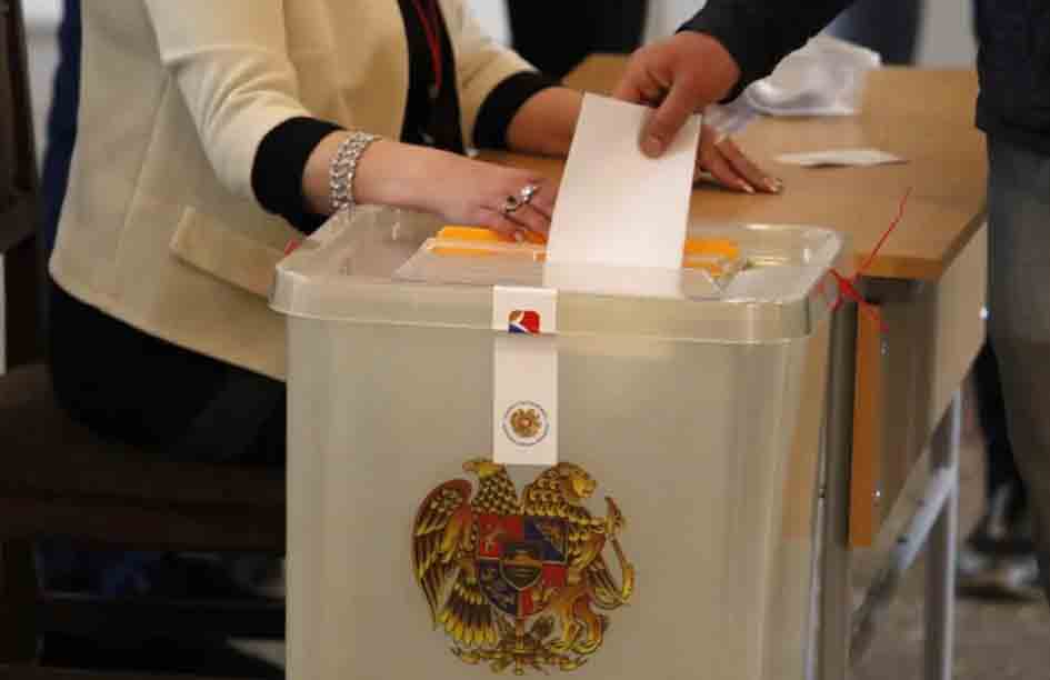ЦИК: На 11:00 на выборах в парламент Армении проголосовало 14,48% граждан