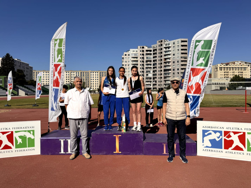 Завершился чемпионат Азербайджана по легкой атлетике
