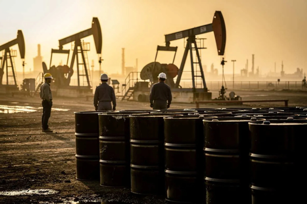 
Нефть рекордно подешевела