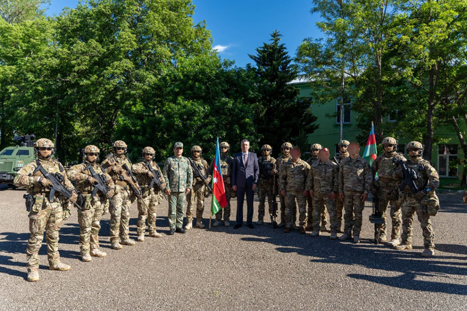 Азербайджанские военнослужащие принимают участие в учениях &laquo;Кавказский орел - 2026&raquo;