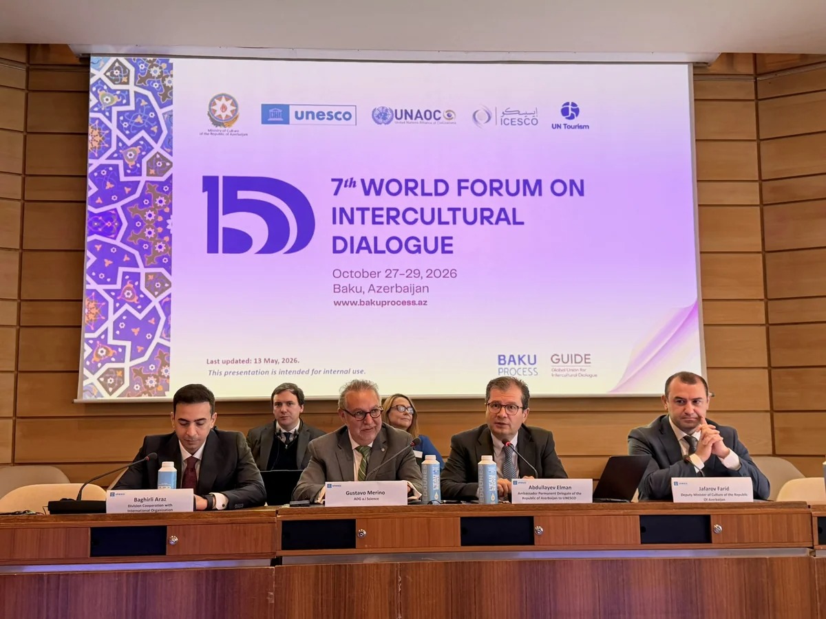 В UNESCO обсудили подготовку к Всемирному форуму по межкультурному диалогу в Баку