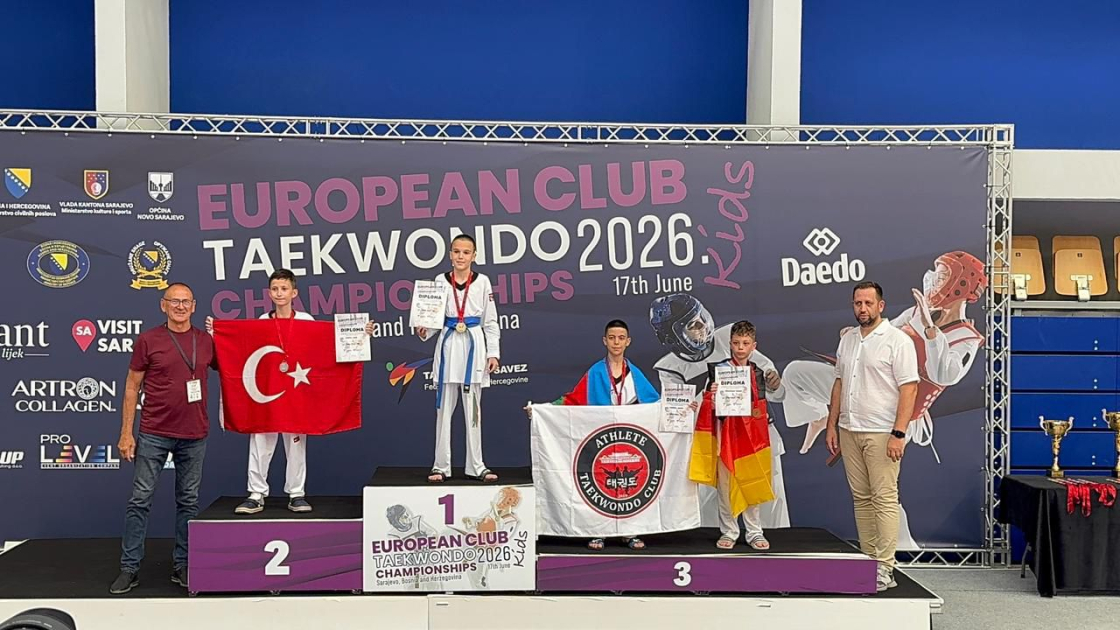 
Азербайджанские таэквондисты стали победителями клубного чемпионата Европы