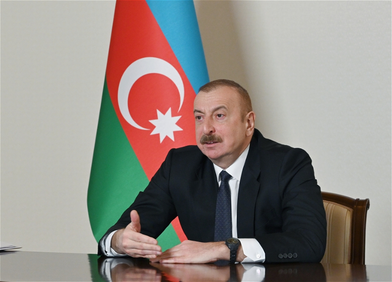 
Президент: Азербайджан считает служение технологического прогресса человеческому фактору одним из основных принципов государственной политики