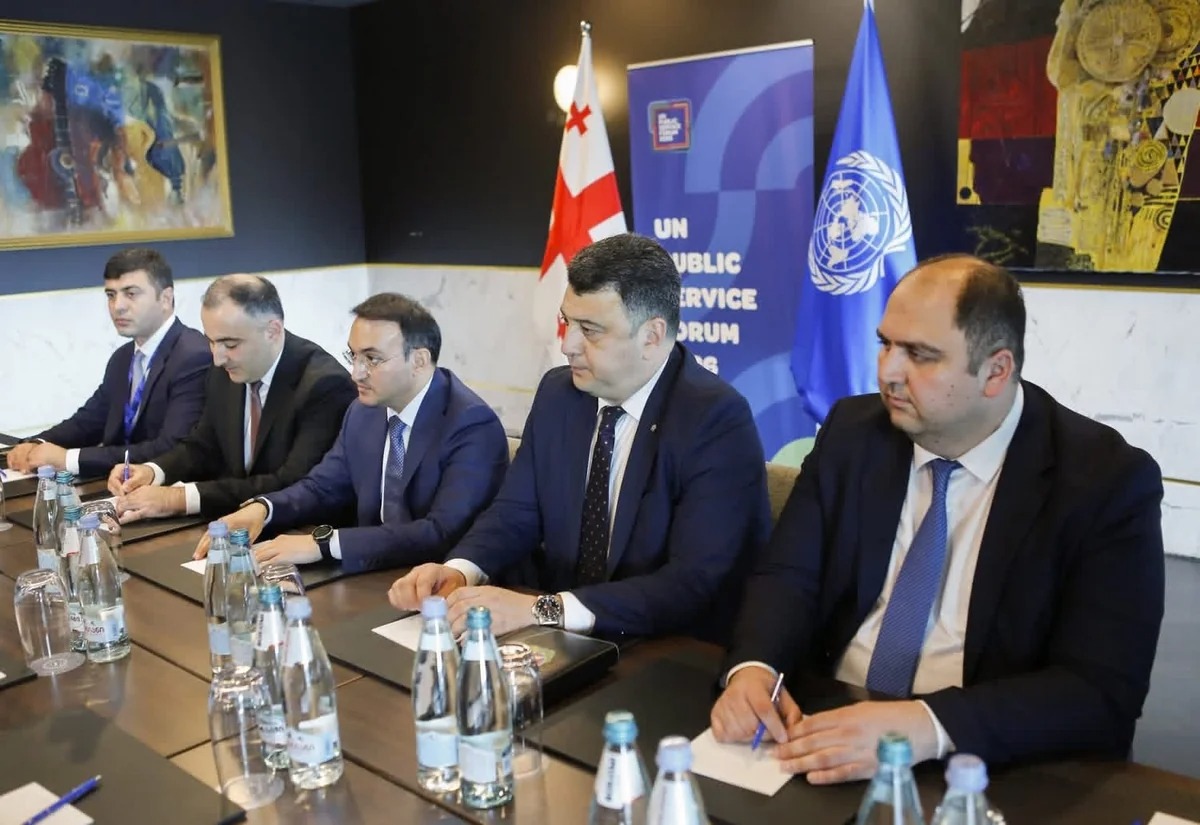 Глава ASAN Xidmət принимает участие в форуме ООН в Тбилиси