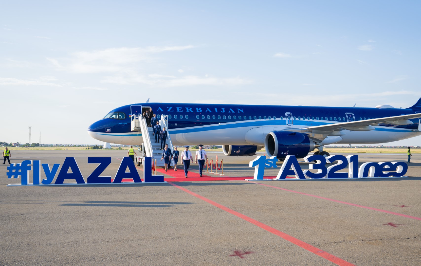 AZAL расширяет свой авиапарк, пополнив его первым Airbus A321neo нового поколения