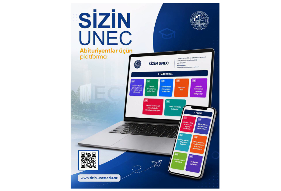 
Новая цифровая платформа для абитуриентов: &laquo;ВАШ UNEC&raquo;