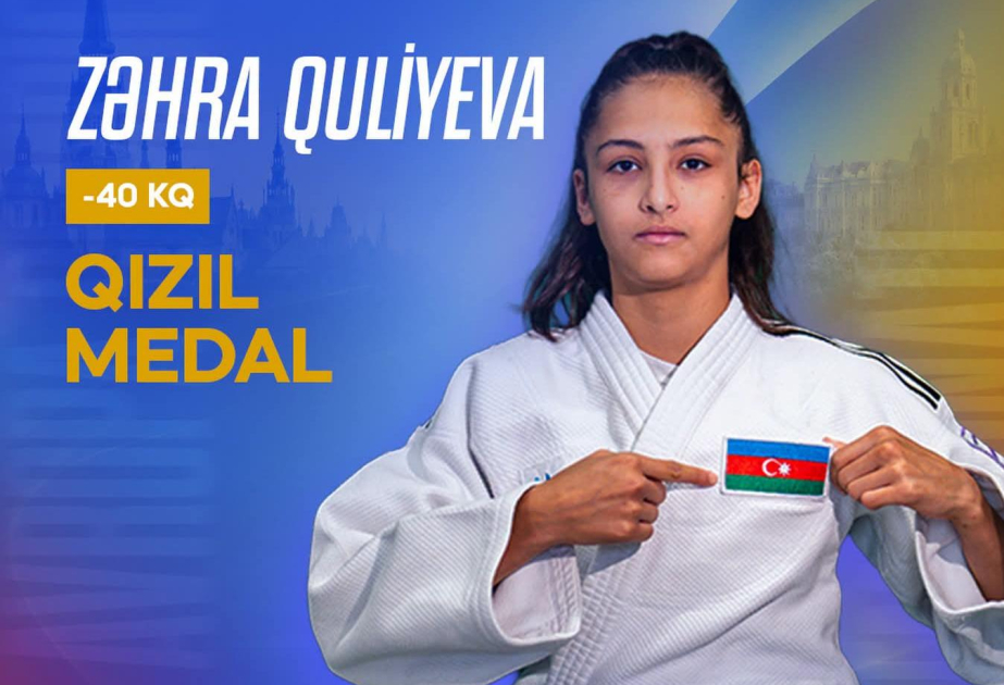 Азербайджанская дзюдоистка стала чемпионкой Европы