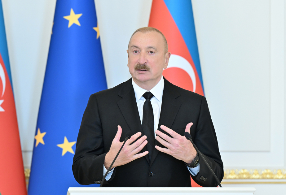 Президент Ильхам Алиев: Сегодня мы наблюдаем очень активный диалог между Европейским Союзом и Азербайджаном