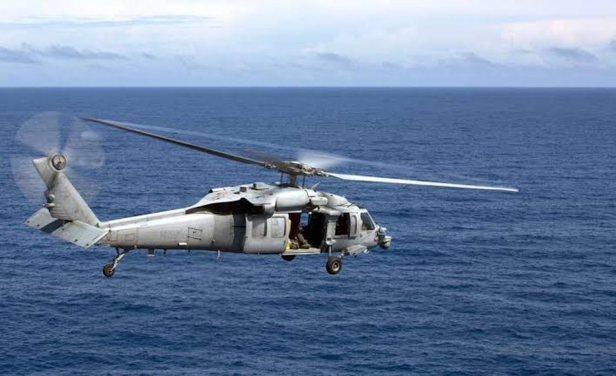 ВМС США сообщили об аварийной посадке военного вертолета в Аравийском море
