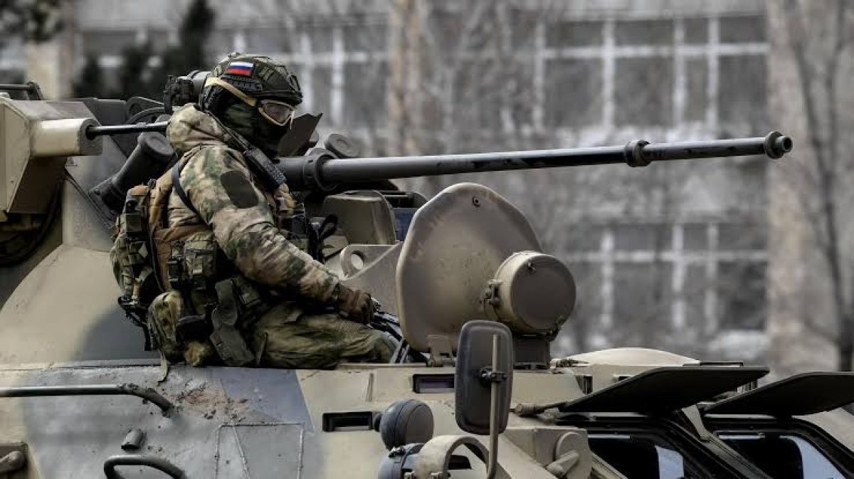 
Российская армия &laquo;шагает&raquo; по Украине