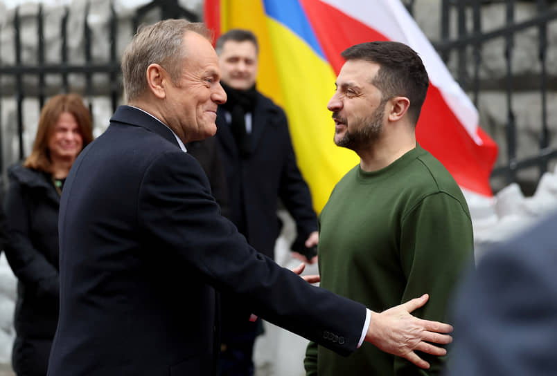 Туск резко раскритиковал Зеленского