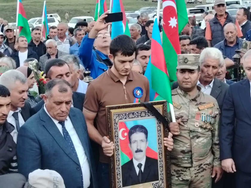 Останки пропавшего без вести шехида Первой Карабахской войны Бахадура Кямалова захоронены в Кяльбаджаре