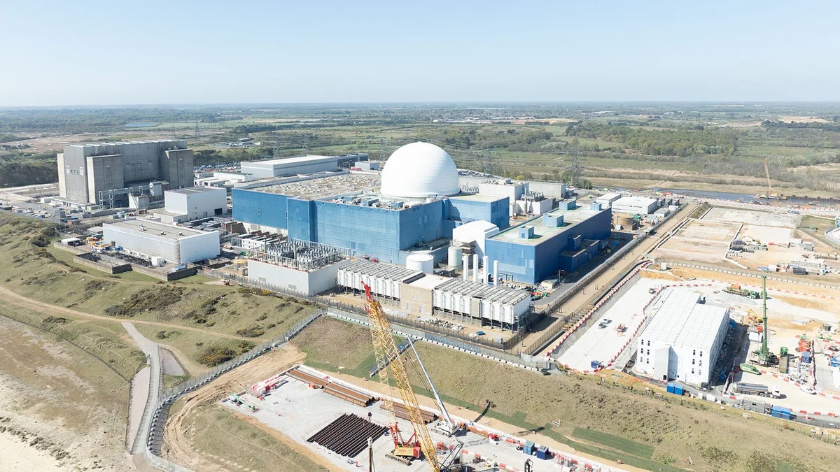 Великобритания продлила срок эксплуатации АЭС Sizewell до 2055 года