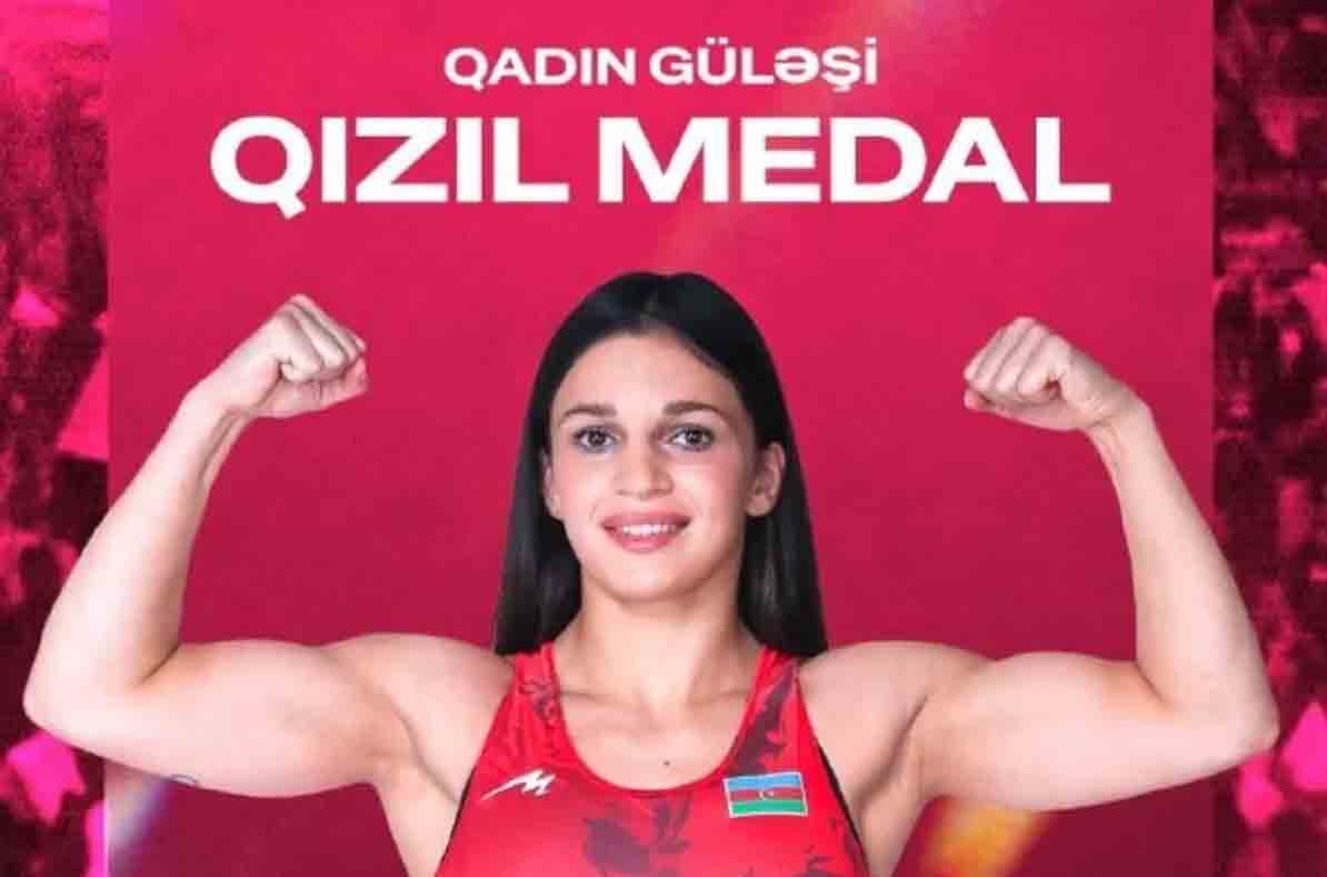 Азербайджанская спортсменка Рузанна Мамедова стала чемпионкой Европы