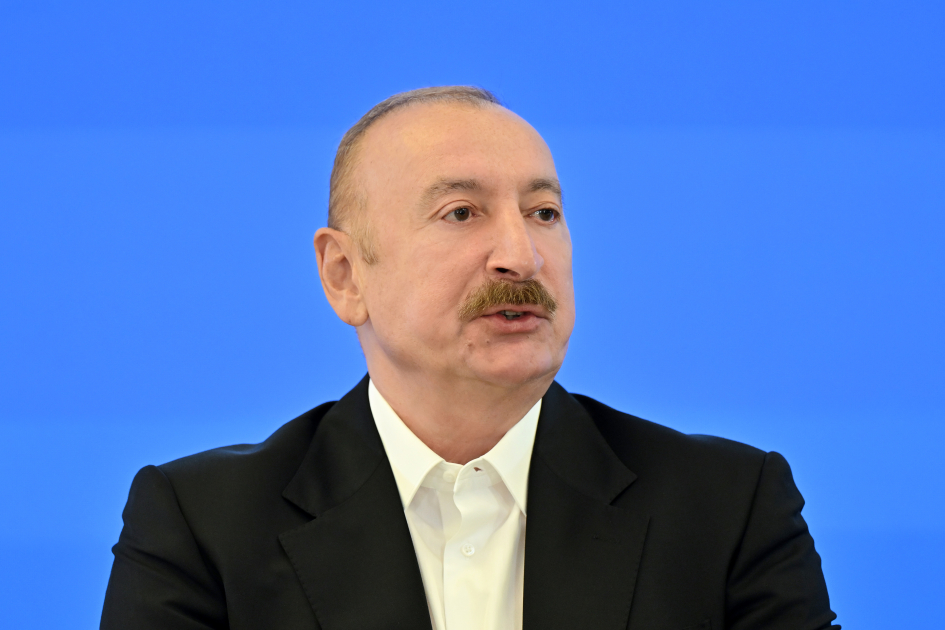 
Президент Ильхам Алиев: Проводимая Азербайджаном политика всегда была направлена на сотрудничество