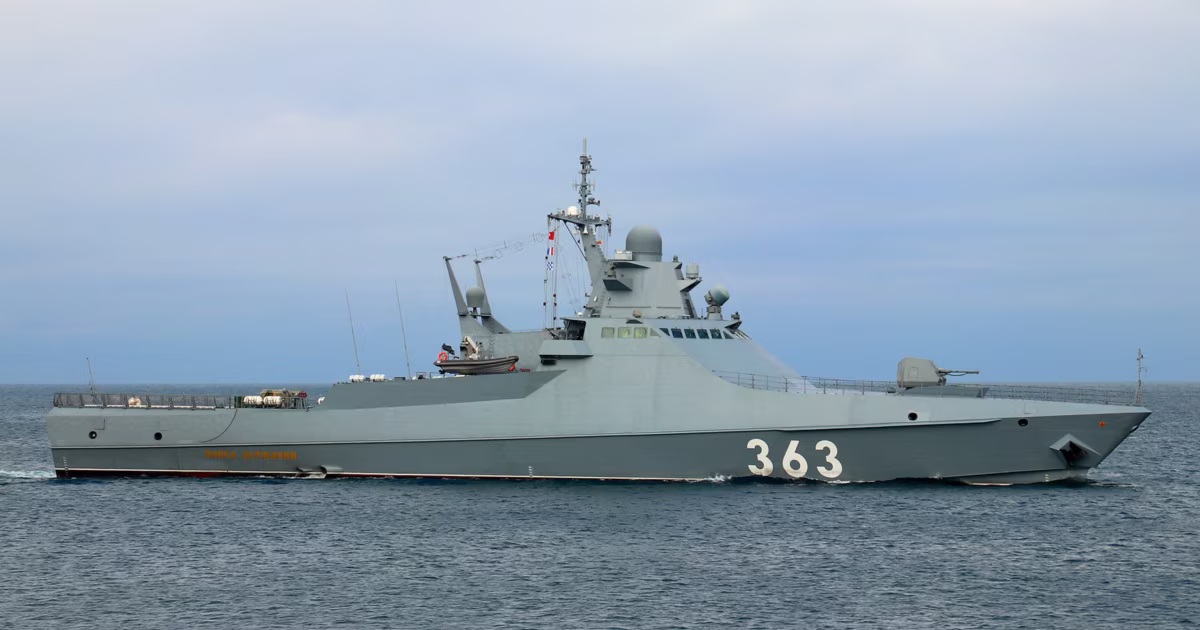 Украинские моряки потопили корабль ФСБ России