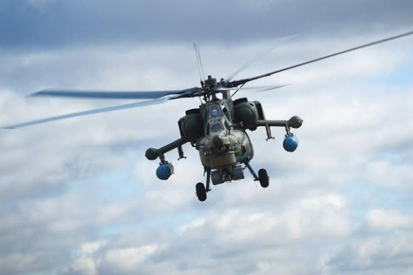 Украинцы сбили российский Ми-28