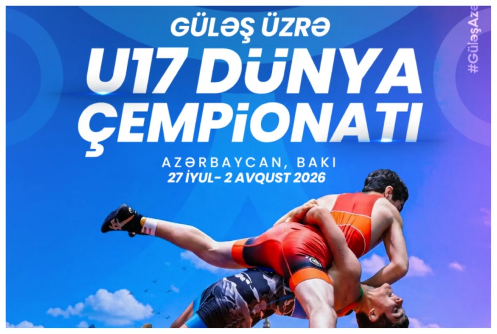 
В Баку стартовала продажа билетов на ЧМ по борьбе U-17