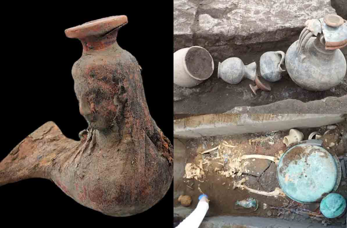 В Италии нашли 2600-летний некрополь под макаронной фабрикой