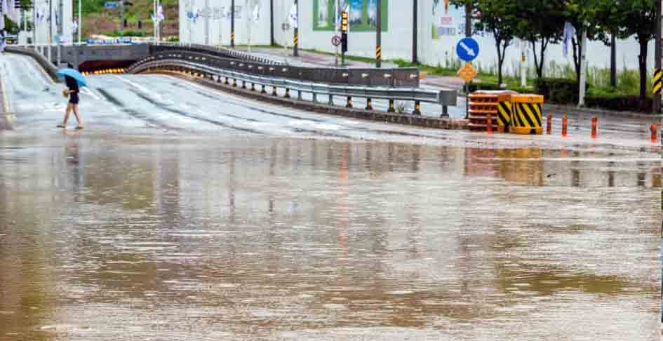Ливни в Южной Корее привели к 540 случаям ущерба имуществу