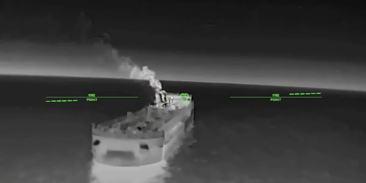 
ВС Украины поразили два российских танкера в Черном море