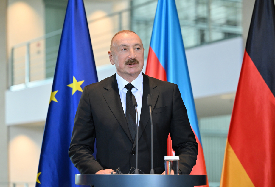 Президент: Азербайджано-германские связи в целом внесут вклад в сотрудничество, мир в нашем регионе