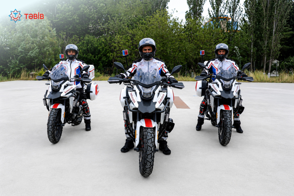TƏBİB начинает применение новой модели услуг Ambucycle в скорой медицинской помощи