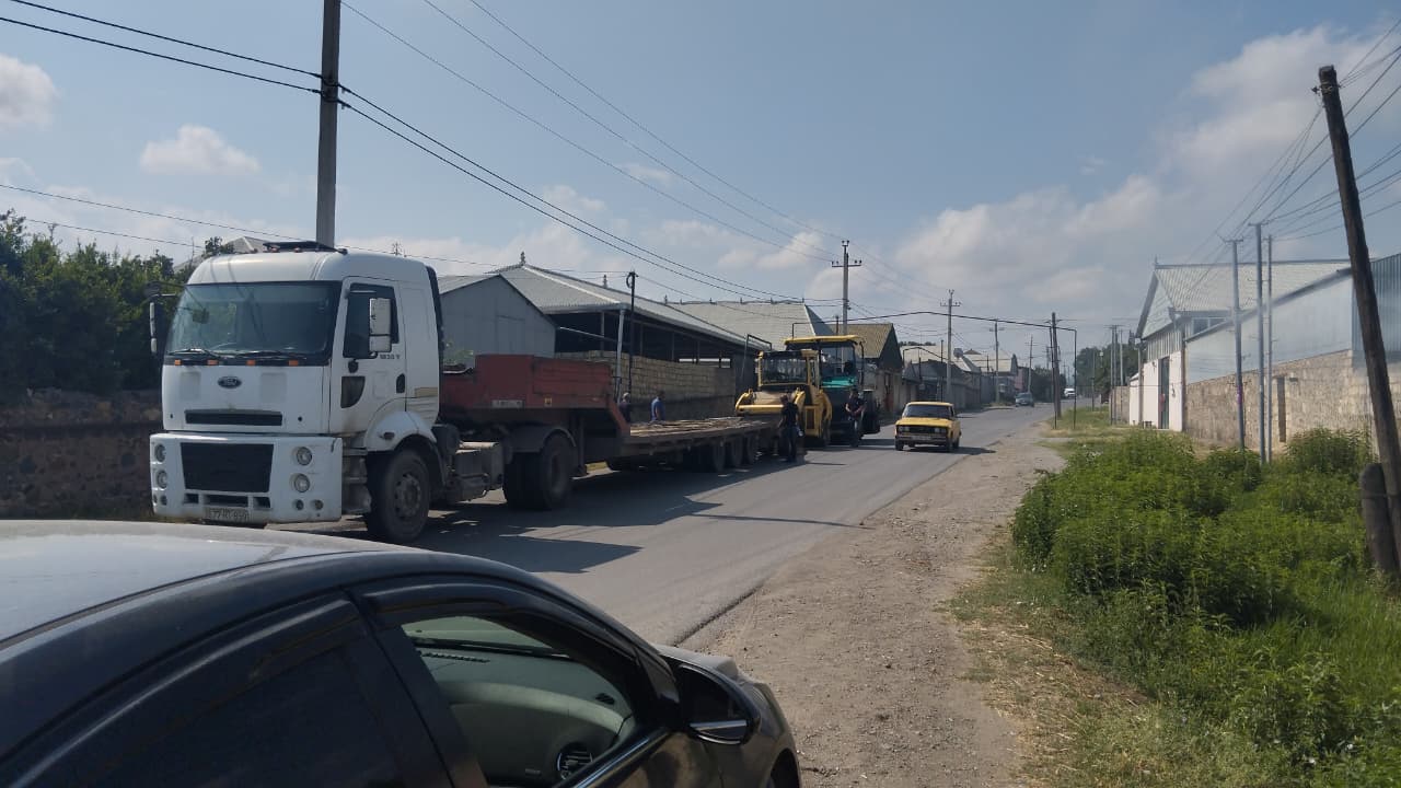 Дорога памяти строится всем селом