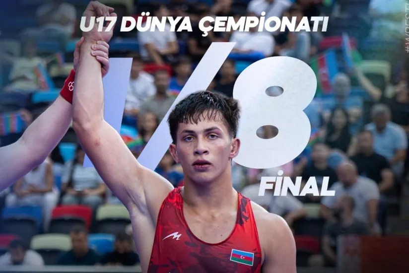 Исфахан Гасанов пробился в полуфинал чемпионата мира U-17 в Баку