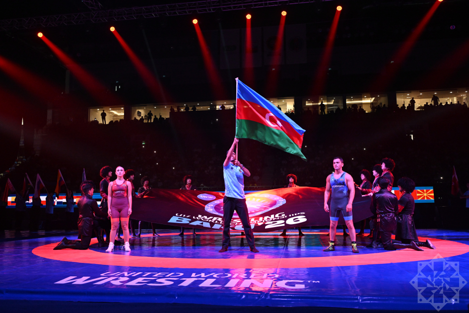В Баку состоялась церемония открытия чемпионата мира по борьбе U-17