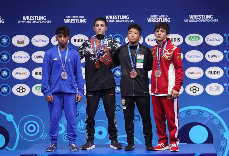 Азербайджанские борцы завершили чемпионат мира с семью медалями