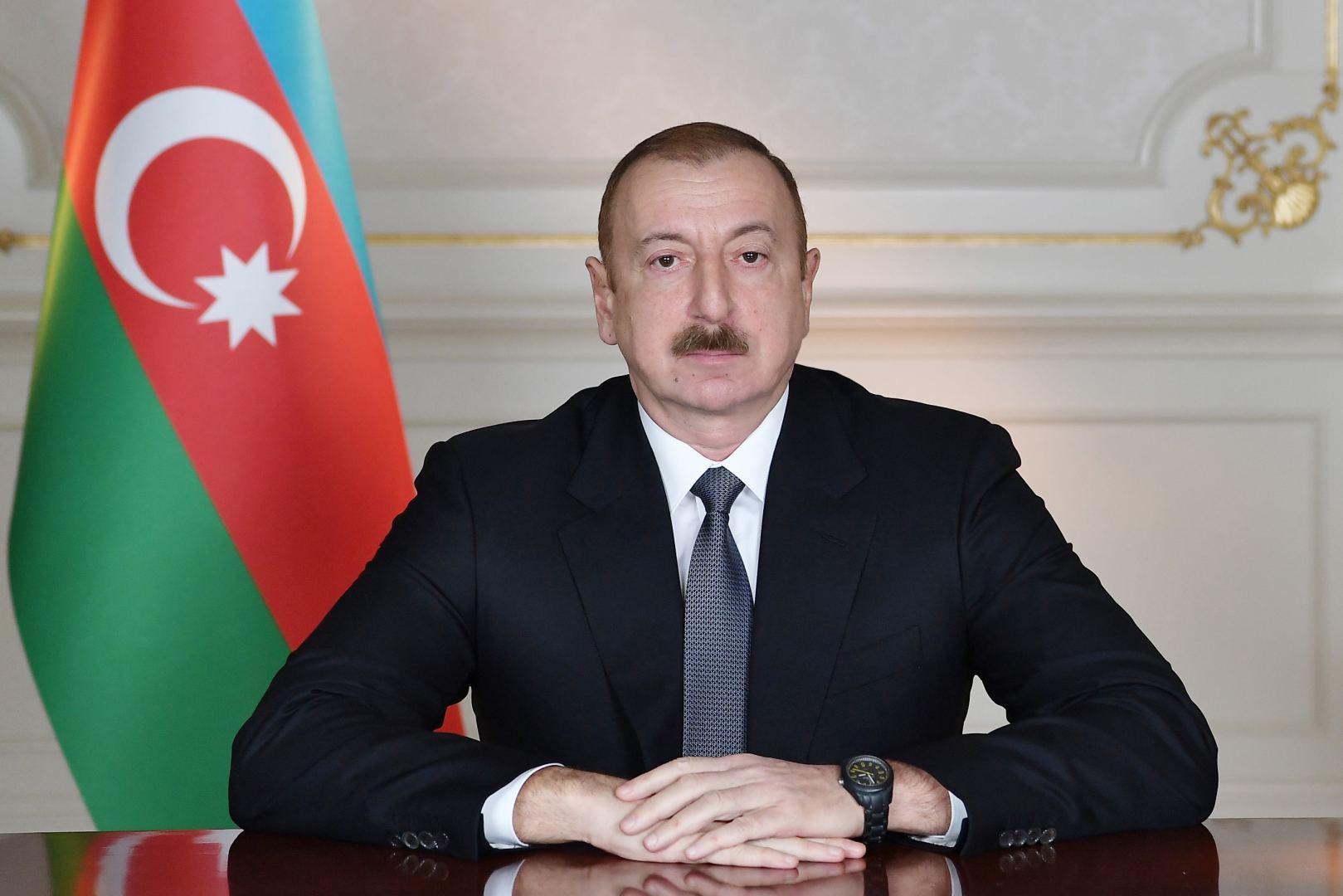
Президент Ильхам Алиев утвердил протокол о финансовой помощи посольству Палестины