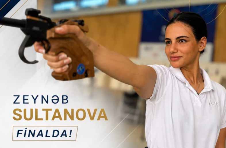 Зейнаб Султанова вышла в финал ЧЕ U23 по стрельбе