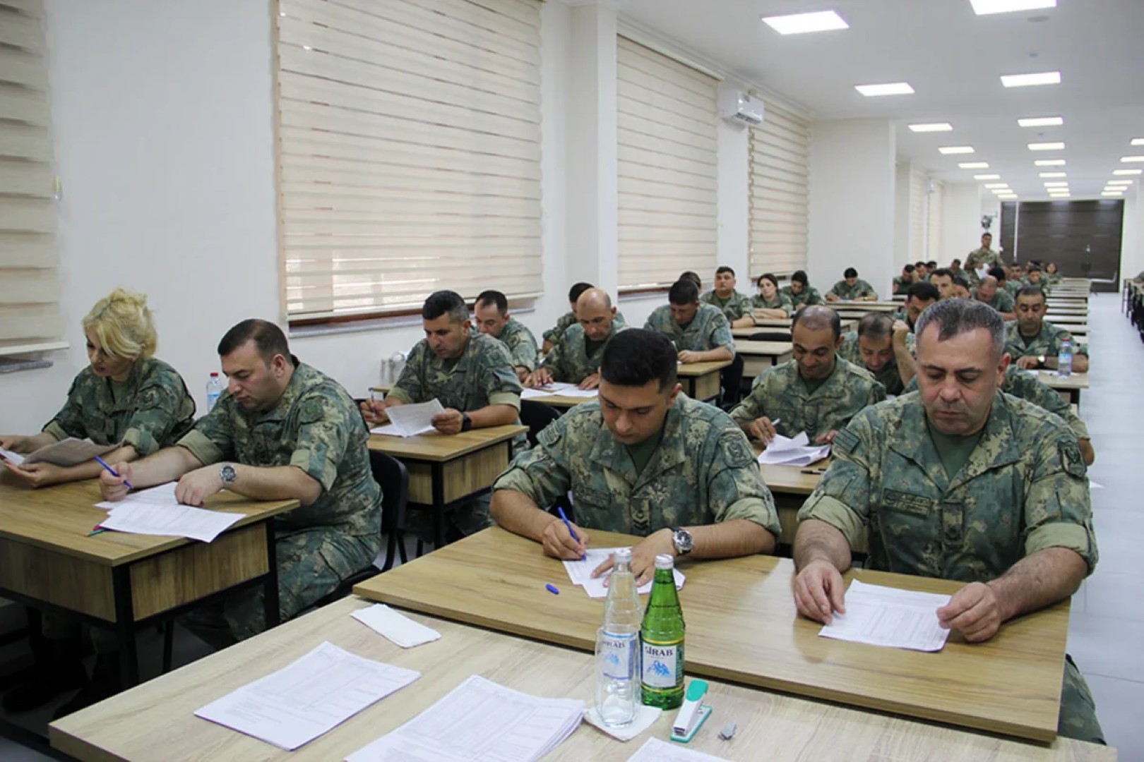
В Азербайджанской армии проходят квалификационные экзамены