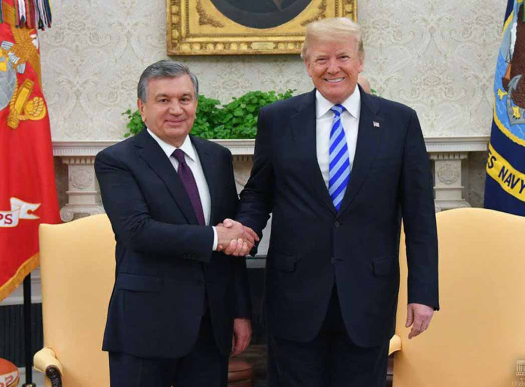 Мирзиёев пригласил Трампа в Узбекистан