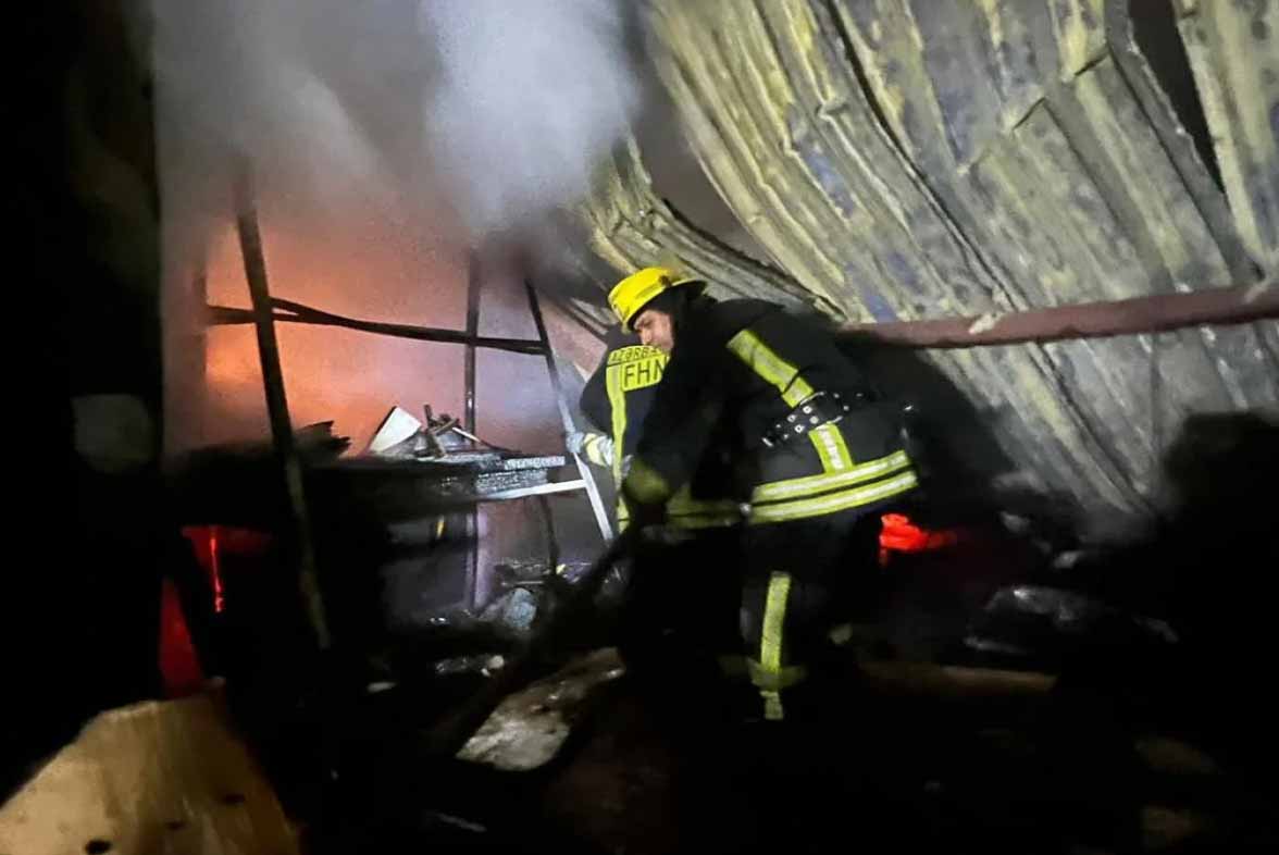 Пожар в кафе в Сумгайыте: объект сгорел дотла