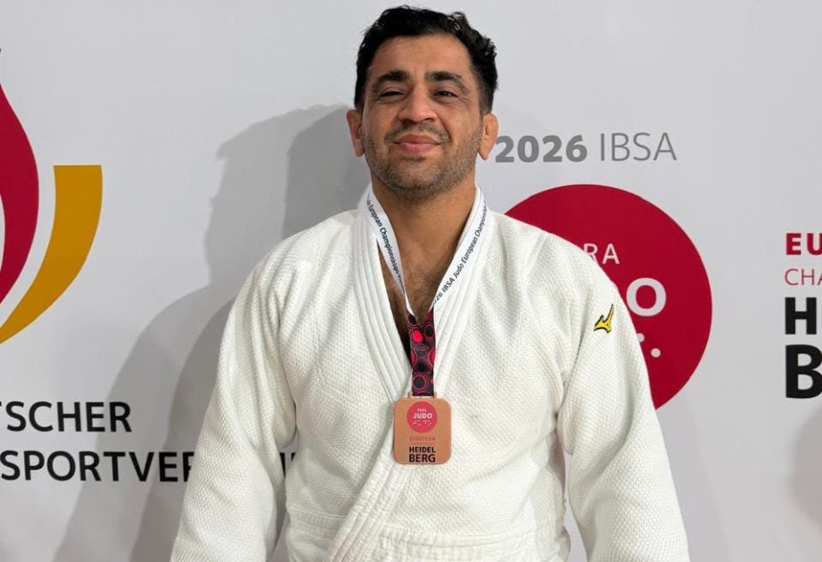 Азербайджанский парадзюдоист завоевал бронзовую медаль чемпионата Европы
