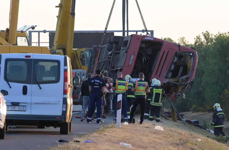 В Венгрии 12 человек погибли в ДТП с польским автобусом