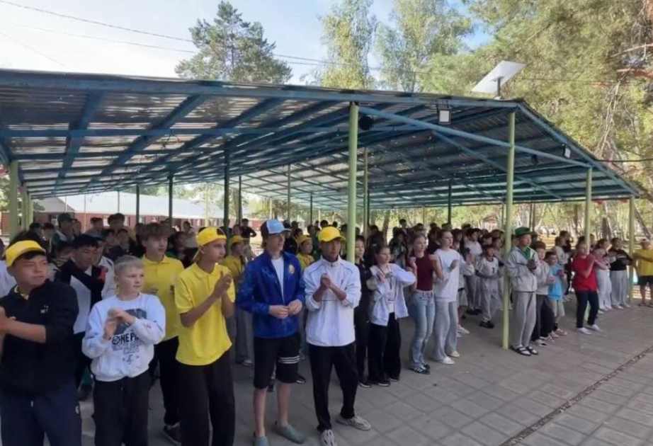 
В Казахстане продолжается слет юных инспекторов с участием команды Азербайджана