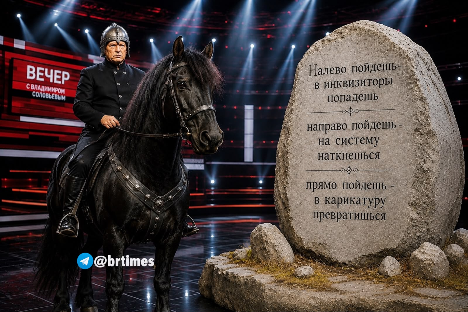 Телевитязь на распутье