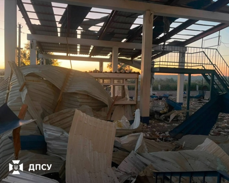 
Россия атаковала в Одесской области пункт пропуска на границе с Молдовой