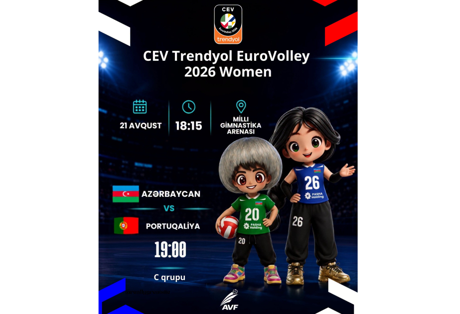 
В Баку стартуют матчи группы C чемпионата Европы по волейболу